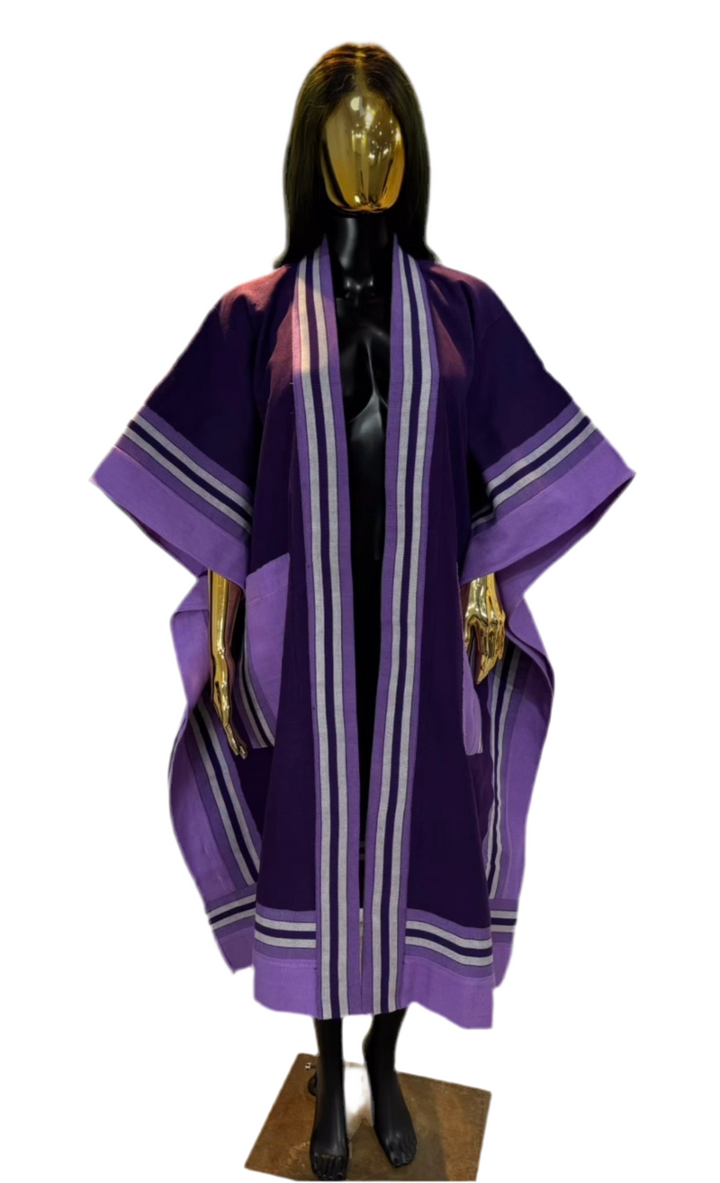 Umunde Purple Free Size Kimono